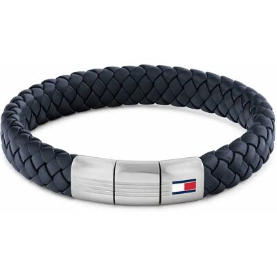 Tommy Hilfiger Bracelet Rbrbe Brown / Silver One Size Homme - Publicité Tommy Hilfiger Bracelet Rbrbe Brown / Silver One Size Homme - Publicité
