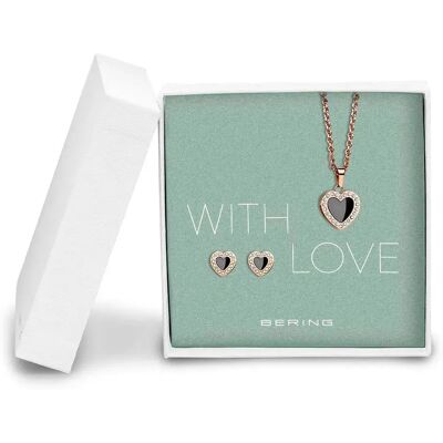 Bering Collier 428-712 Rose Gold / Black One Size Femme - Publicité Bering Collier 428-712 Rose Gold / Black One Size Femme - Publicité