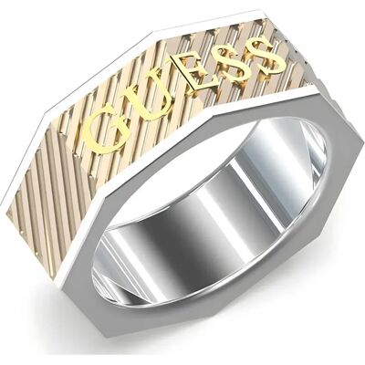 Guess Bague Bond Street Silver / Gold 64 Homme - Publicité Guess Bague Bond Street Silver / Gold 64 Homme - Publicité