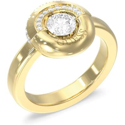 Guess Bague Majorelle Gold 56 Femme - Publicité Guess Bague Majorelle Gold 56 Femme - Publicité