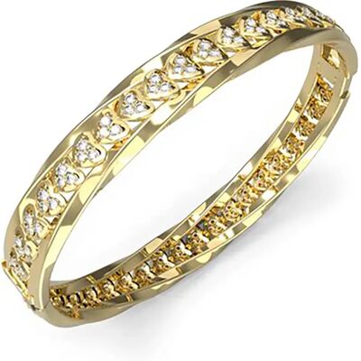Guess Bracelet Mon Amour Jubb04601 Gold One Size Femme - Publicité Guess Bracelet Mon Amour Jubb04601 Gold One Size Femme - Publicité