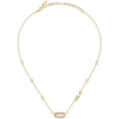 Karl Lagerfeld Collier Klayc09 Silver / Gold / White One Size Femme - Publicité Karl Lagerfeld Collier Klayc09 Silver / Gold / White One Size Femme - Publicité
