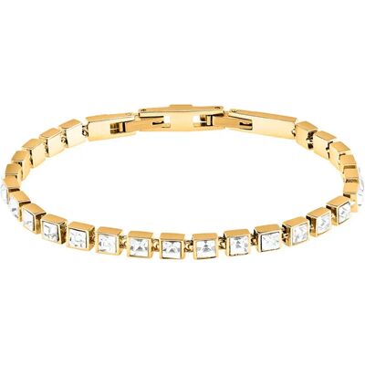 Karl Lagerfeld Bracelet Klayc25 Silver / Gold / White One Size Femme - Publicité Karl Lagerfeld Bracelet Klayc25 Silver / Gold / White One Size Femme - Publicité