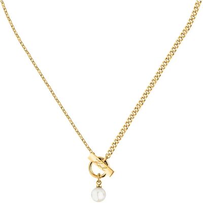 Karl Lagerfeld Collier Klayr12 Silver / Gold / White One Size Femme - Publicité Karl Lagerfeld Collier Klayr12 Silver / Gold / White One Size Femme - Publicité