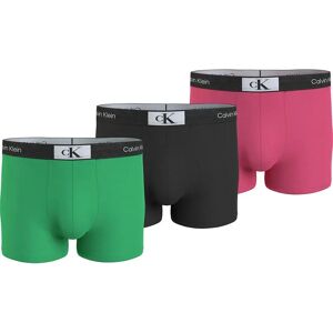 Calvin Klein Boxers 000nb3528a 3 Unités Island Green / Black / Fuschia Rose S Homme - Publicité Calvin Klein Boxers 000nb3528a 3 Unités Island Green / Black / Fuschia Rose S Homme - Publicité