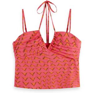 Scotch & Soda Débardeur U9a00700t House of Mirrors Pink 40 Femme - Publicité Scotch & Soda Débardeur U9a00700t House of Mirrors Pink 40 Femme - Publicité