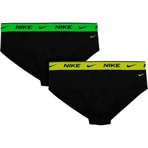 Nike Slips Nq00ke1287 Brief 2 Unités Black Sonic Yellow / Mean Green Wb S Homme - Publicité Nike Slips Nq00ke1287 Brief 2 Unités Black Sonic Yellow / Mean Green Wb S Homme - Publicité