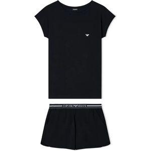 Giorgio Armani Emporio Armani Pyjama à Manches Courtes Ew000495_af19023 Black L Femme - Publicité Giorgio Armani Emporio Armani Pyjama à Manches Courtes Ew000495_af19023 Black L Femme - Publicité