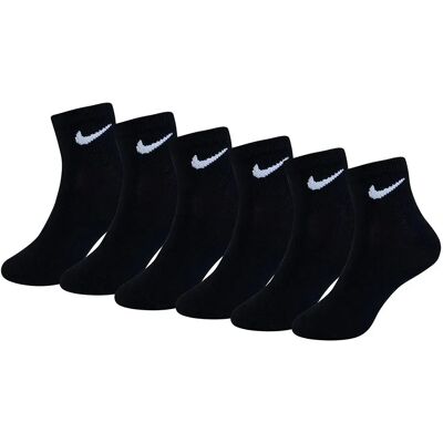 Nike Kids Chaussettes Courtes Colorful Quarter 6 Paires Black EU 23 1/2-27 - Publicité Nike Kids Chaussettes Courtes Colorful Quarter 6 Paires Black EU 23 1/2-27 - Publicité