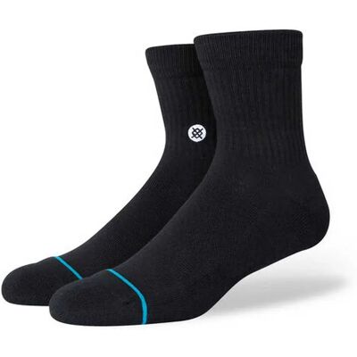 Stance Chaussettes Icon Quarter Black EU 43-46 - Publicité Stance Chaussettes Icon Quarter Black EU 43-46 - Publicité