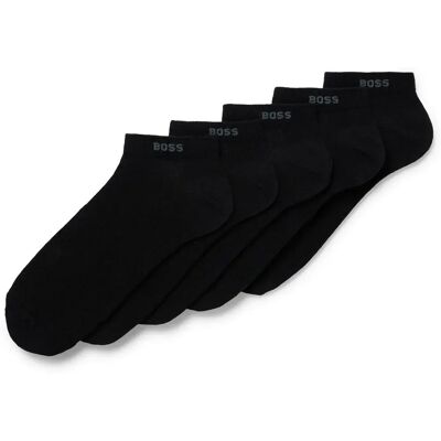 Boss Chaussettes Courtes Uni 10244663 01 5 Paires Black EU 39-42 Homme - Publicité Boss Chaussettes Courtes Uni 10244663 01 5 Paires Black EU 39-42 Homme - Publicité