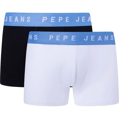 Pepe Jeans Culotte Logo Trunk Lr 2 Unités White M - Publicité Pepe Jeans Culotte Logo Trunk Lr 2 Unités White M - Publicité
