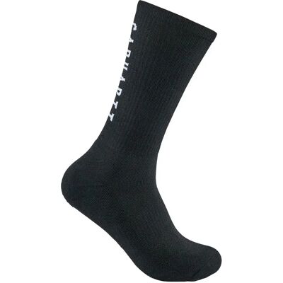 Carhartt Chaussettes Crew Logo Midweight 3 Paires Black EU 42-45 Homme - Publicité Carhartt Chaussettes Crew Logo Midweight 3 Paires Black EU 42-45 Homme - Publicité