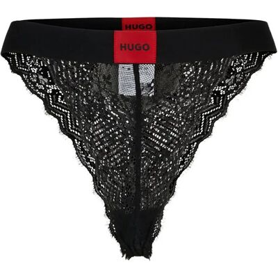 Hugo Culotte Brief Lace Black M Femme - Publicité Hugo Culotte Brief Lace Black M Femme - Publicité