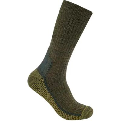 Carhartt Chaussettes Crew Synthetic Merino Blend Olive EU 46-49 Homme - Publicité Carhartt Chaussettes Crew Synthetic Merino Blend Olive EU 46-49 Homme - Publicité
