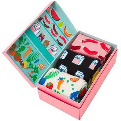 Happy Socks Chaussettes Foodie Multicolor EU 41-46 Homme - Publicité Happy Socks Chaussettes Foodie Multicolor EU 41-46 Homme - Publicité