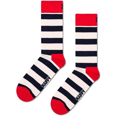 Happy Socks Chaussettes Longues Stripe Half Red EU 36-40 - Publicité Happy Socks Chaussettes Longues Stripe Half Red EU 36-40 - Publicité