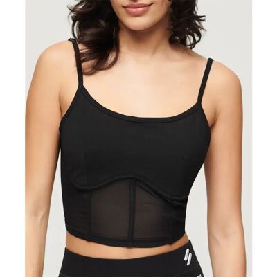 Superdry W6011833A Corset Sport Tech noir - Corset - Publicité Superdry W6011833A Corset Sport Tech noir - Corset - Publicité