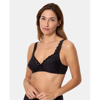 Playtex Soutien-gorge Cotton Support Black 95 Femme - Publicité Playtex Soutien-gorge Cotton Support Black 95 Femme - Publicité