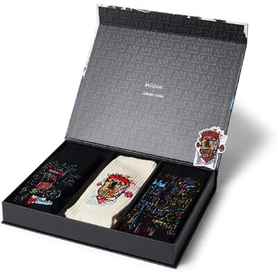 Jimmy Lion Chaussettes Crew Athletic Basquiat Ii 3 Paires Multicolor EU 36-40 Homme,Femme - Publicité Jimmy Lion Chaussettes Crew Athletic Basquiat Ii 3 Paires Multicolor EU 36-40 Homme,Femme - Publicité