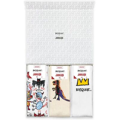 Jimmy Lion Chaussettes Longues Athletic Basquiat 3 Paires Multicolor EU 36-40 Homme,Femme - Publicité Jimmy Lion Chaussettes Longues Athletic Basquiat 3 Paires Multicolor EU 36-40 Homme,Femme - Publicité