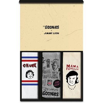 Jimmy Lion Chaussettes Crew Athletic Goonies 3 Paires Multicolor EU 36-40 Homme,Femme - Publicité Jimmy Lion Chaussettes Crew Athletic Goonies 3 Paires Multicolor EU 36-40 Homme,Femme - Publicité