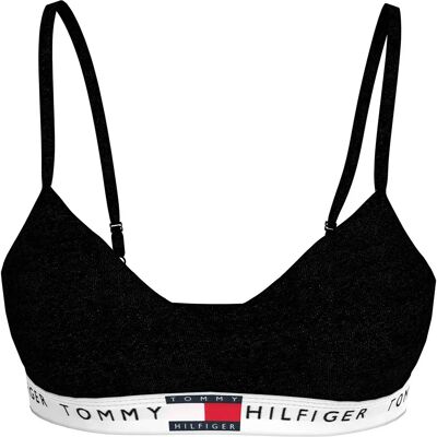 Tommy Hilfiger Soutien-gorge Uw0uw05715 Bralette Push-up Black L Femme - Publicité Tommy Hilfiger Soutien-gorge Uw0uw05715 Bralette Push-up Black L Femme - Publicité