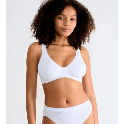 Sloggi Soutien-gorge Basic+ Soft White 70 Femme - Publicité Sloggi Soutien-gorge Basic+ Soft White 70 Femme - Publicité