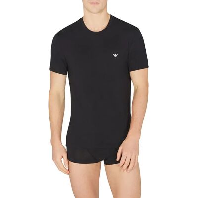 Giorgio Armani Emporio Armani Couche De Base à Manches Courtes Em001849_af14134 2 Unités Black / Black S Homme - Publicité Giorgio Armani Emporio Armani Couche De Base à Manches Courtes Em001849_af14134 2 Unités Black / Black S Homme - Publicité