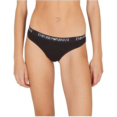Giorgio Armani Emporio Armani Culotte Ew000404_af13033 2 Unités Black / Black L Femme - Publicité Giorgio Armani Emporio Armani Culotte Ew000404_af13033 2 Unités Black / Black L Femme - Publicité