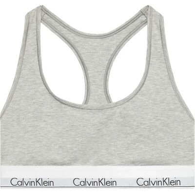 Calvin Klein Soutien-gorge Lv00qf8493 Unlined Bralette Heather Grey L Femme - Publicité Calvin Klein Soutien-gorge Lv00qf8493 Unlined Bralette Heather Grey L Femme - Publicité