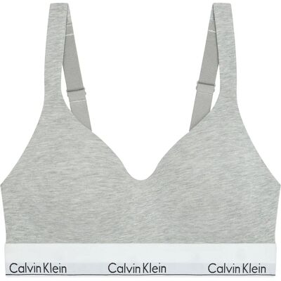Calvin Klein Soutien-gorge Lv00qf8500 Bralette Heather Grey 1X Femme - Publicité Calvin Klein Soutien-gorge Lv00qf8500 Bralette Heather Grey 1X Femme - Publicité
