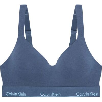 Calvin Klein Soutien-gorge Lv00qf8498 Triangle Dark Denim M Femme - Publicité Calvin Klein Soutien-gorge Lv00qf8498 Triangle Dark Denim M Femme - Publicité
