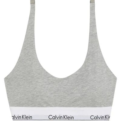 Calvin Klein Soutien-gorge Lv00qf8503 Bralette Heather Grey L Femme - Publicité Calvin Klein Soutien-gorge Lv00qf8503 Bralette Heather Grey L Femme - Publicité