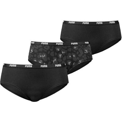 Puma Culotte 701236777 Hipster 3 Unités Black Combo XS Femme - Publicité Puma Culotte 701236777 Hipster 3 Unités Black Combo XS Femme - Publicité