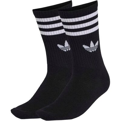 Adidas Originals Chaussettes Crew 3 Stripes 10 Unités Black EU 34-36 Homme,Femme - Publicité Adidas Originals Chaussettes Crew 3 Stripes 10 Unités Black EU 34-36 Homme,Femme - Publicité