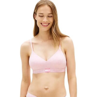 Tommy Hilfiger Soutien-gorge Uw0uw05715 Bralette Push-up Classic Pink Heather L Femme - Publicité Tommy Hilfiger Soutien-gorge Uw0uw05715 Bralette Push-up Classic Pink Heather L Femme - Publicité