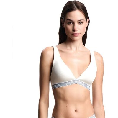 Giorgio Armani Emporio Armani Soutien-gorge Ew000436_af19026 Triangle White L Femme - Publicité Giorgio Armani Emporio Armani Soutien-gorge Ew000436_af19026 Triangle White L Femme - Publicité