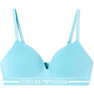Giorgio Armani Emporio Armani Soutien-gorge Ew000442_af19023 Triangle Aqua L Femme - Publicité Giorgio Armani Emporio Armani Soutien-gorge Ew000442_af19023 Triangle Aqua L Femme - Publicité