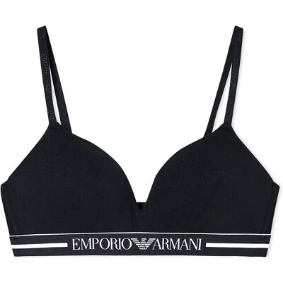 Giorgio Armani Emporio Armani Soutien-gorge Ew000442_af19023 Triangle Black S Femme - Publicité Giorgio Armani Emporio Armani Soutien-gorge Ew000442_af19023 Triangle Black S Femme - Publicité