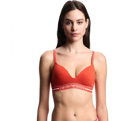 Giorgio Armani Emporio Armani Soutien-gorge Ew000442_af19023 Triangle Coral L Femme - Publicité Giorgio Armani Emporio Armani Soutien-gorge Ew000442_af19023 Triangle Coral L Femme - Publicité