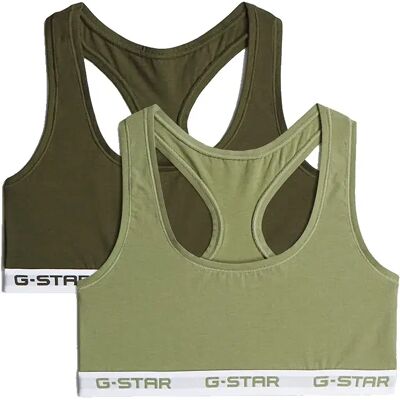 G-star Soutien-gorge D29409-01 Racerback Bralette 2 Unités Multi 3 L Femme - Publicité G-star Soutien-gorge D29409-01 Racerback Bralette 2 Unités Multi 3 L Femme - Publicité