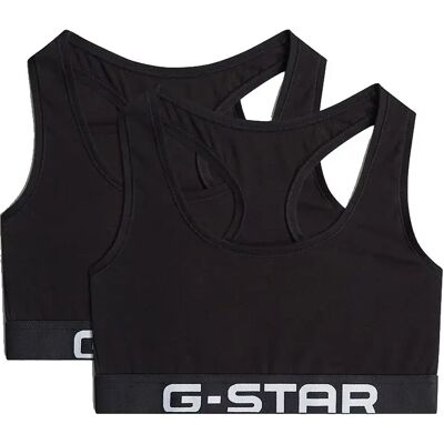 G-star Soutien-gorge D29432-01 Racerback Bralette 2 Unités Black L Femme - Publicité G-star Soutien-gorge D29432-01 Racerback Bralette 2 Unités Black L Femme - Publicité