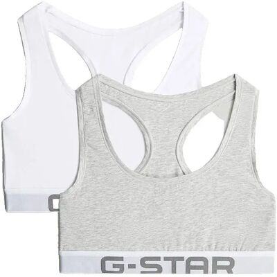 G-star Soutien-gorge D29432-01 Racerback Bralette 2 Unités Multi 2XL Femme - Publicité G-star Soutien-gorge D29432-01 Racerback Bralette 2 Unités Multi 2XL Femme - Publicité
