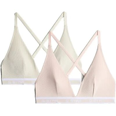 G-star Soutien-gorge D29407-01 Triangle Bralette 2 Unités Multicolor 2 XS Femme - Publicité G-star Soutien-gorge D29407-01 Triangle Bralette 2 Unités Multicolor 2 XS Femme - Publicité