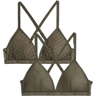 G-star Soutien-gorge D29446-01 Bralette 2 Unités Bungee Cord M Femme - Publicité G-star Soutien-gorge D29446-01 Bralette 2 Unités Bungee Cord M Femme - Publicité