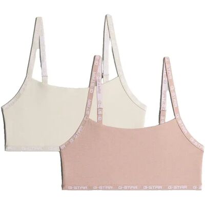 G-star Soutien-gorge D29474-01 Strappy Bralette 2 Unités Multicolor L Femme - Publicité G-star Soutien-gorge D29474-01 Strappy Bralette 2 Unités Multicolor L Femme - Publicité