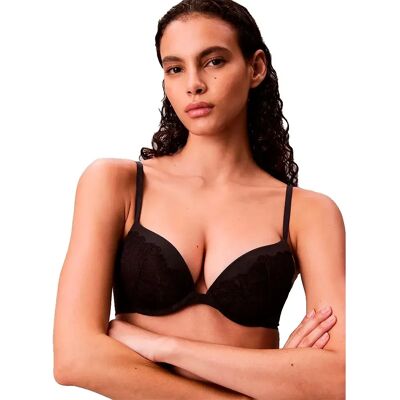 Calvin Klein Soutien-gorge Lv00qf8442 Push Up Black 70 Femme - Publicité Calvin Klein Soutien-gorge Lv00qf8442 Push Up Black 70 Femme - Publicité