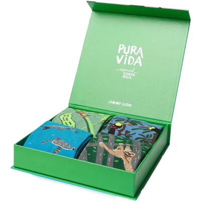 Jimmy Lion Chaussettes Longues Pura Vida 3 Paires Multicolor EU 41-46 Homme,Femme - Publicité Jimmy Lion Chaussettes Longues Pura Vida 3 Paires Multicolor EU 41-46 Homme,Femme - Publicité