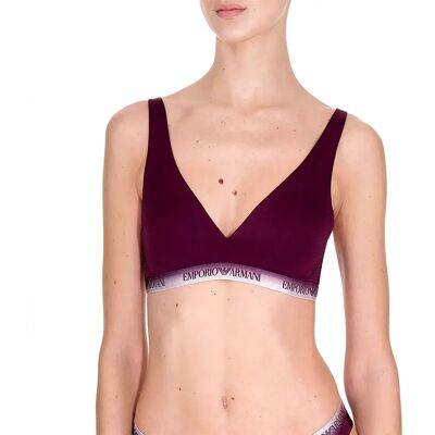 Giorgio Armani Emporio Armani Soutien-gorge Ew000435_af25572 Bralette Removable Pads Purple XS Femme - Publicité Giorgio Armani Emporio Armani Soutien-gorge Ew000435_af25572 Bralette Removable Pads Purple XS Femme - Publicité